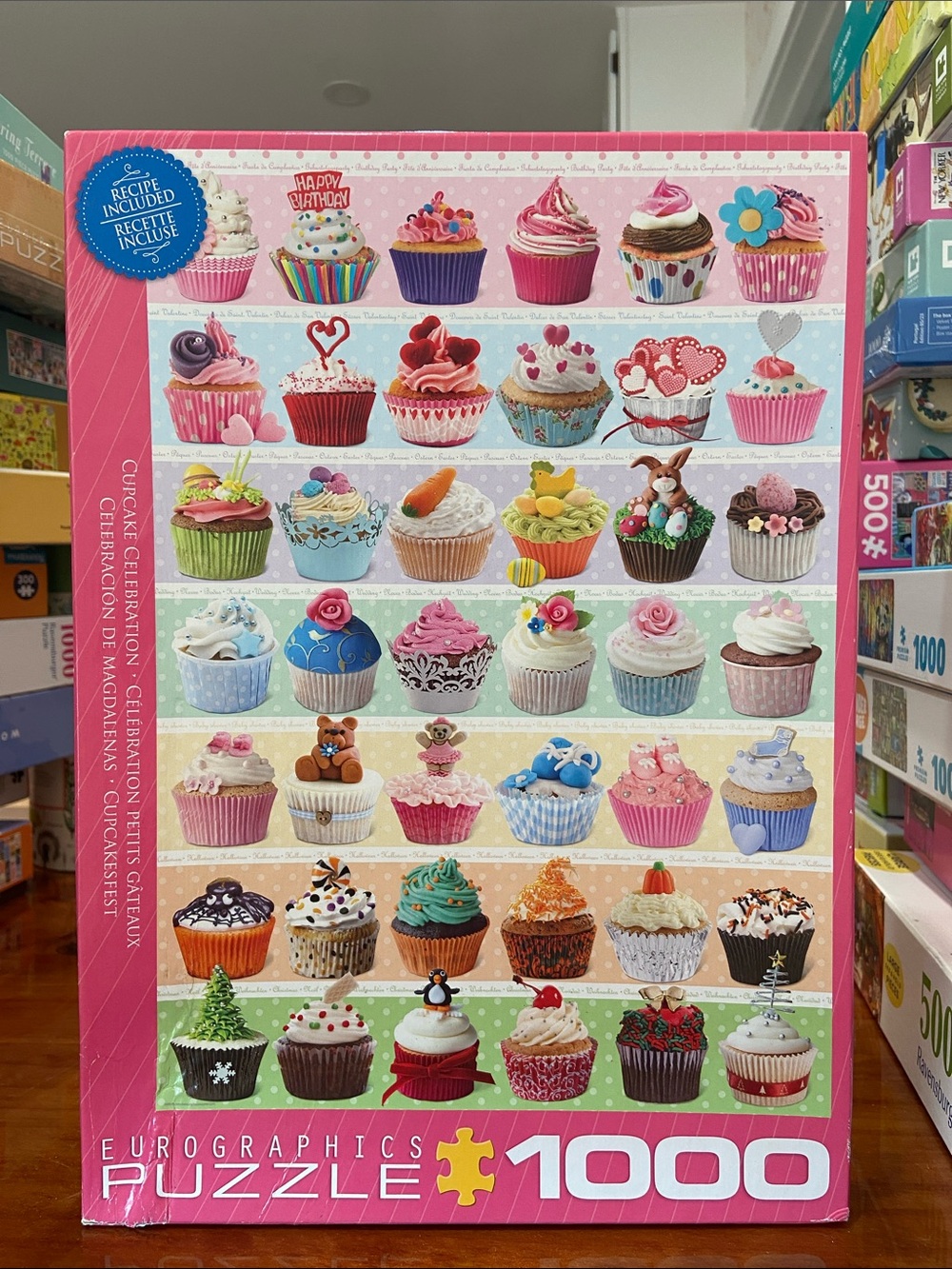 Eurographics Cupcake Celebration - 1000 Piece Puzzle